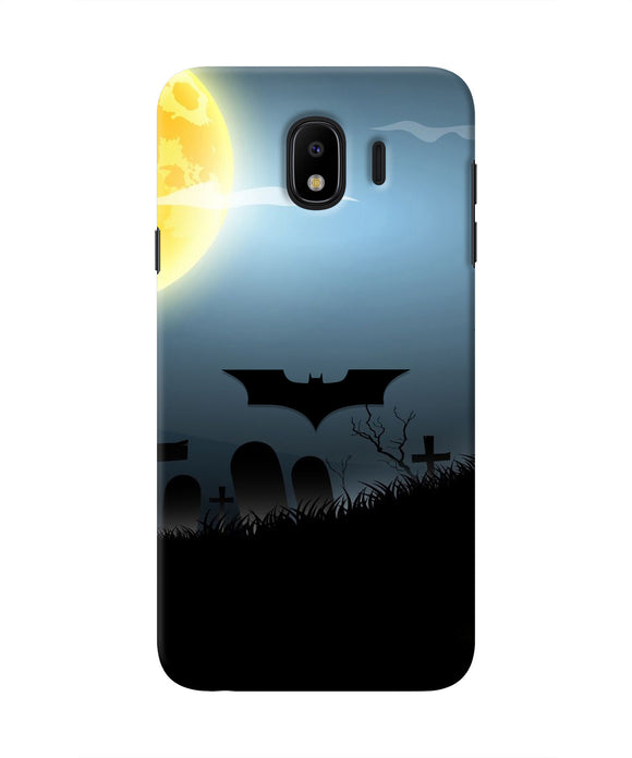 Batman Scary cemetry Samsung J4 Real 4D Back Cover
