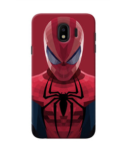 Spiderman Art Samsung J4 Real 4D Back Cover