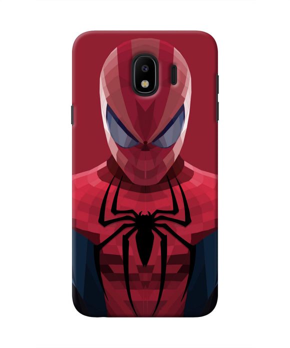Spiderman Art Samsung J4 Real 4D Back Cover