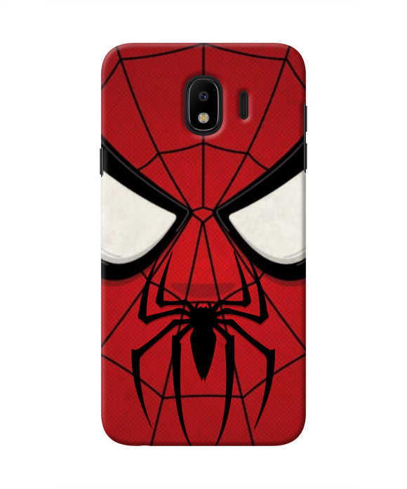 Spiderman Face Samsung J4 Real 4D Back Cover