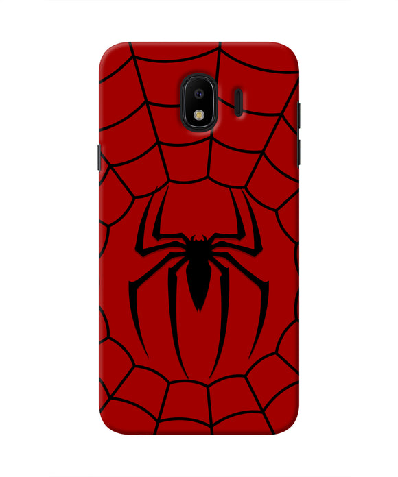Spiderman Web Samsung J4 Real 4D Back Cover