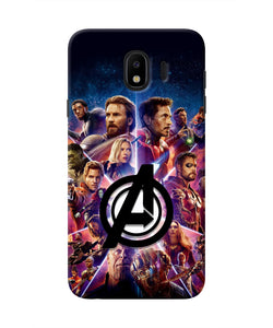 Avengers Superheroes Samsung J4 Real 4D Back Cover