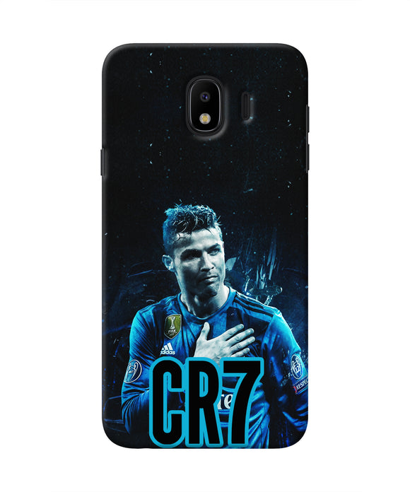 Christiano Ronaldo Blue Samsung J4 Real 4D Back Cover