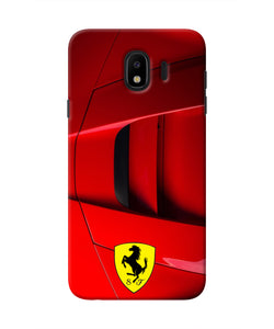 Ferrari Car Samsung J4 Real 4D Back Cover