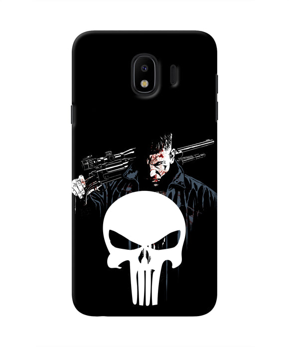 Punisher Character Samsung J4 Real 4D Back Cover