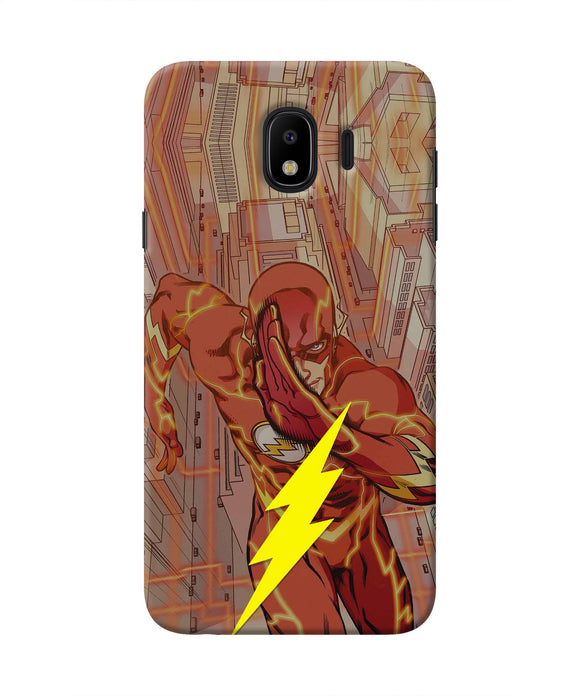 Flash Running Samsung J4 Real 4D Back Cover