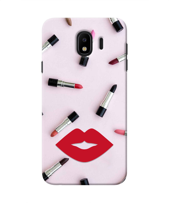 Lips Lipstick Shades Samsung J4 Real 4D Back Cover