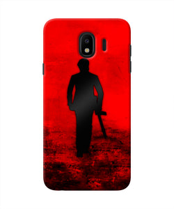 Rocky Bhai with Gun Samsung J4 Real 4D Back Cover