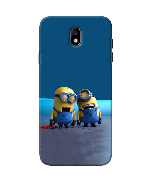 Minion Laughing Samsung J7 Pro Back Cover