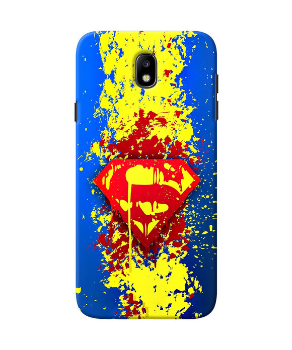 Superman Logo Samsung J7 Pro Back Cover