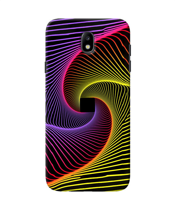Colorful Strings Samsung J7 Pro Back Cover