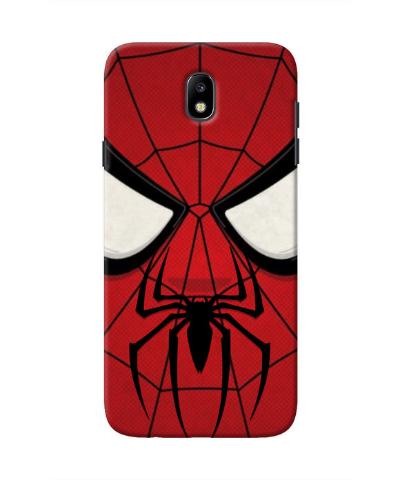 Spiderman Face Samsung J7 Pro Real 4D Back Cover