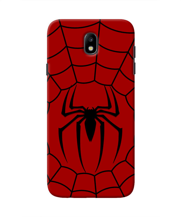 Spiderman Web Samsung J7 Pro Real 4D Back Cover