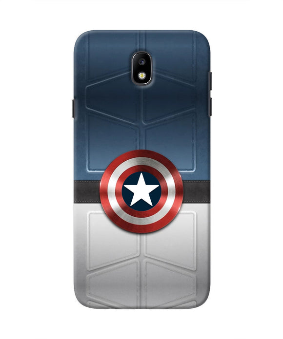 Captain America Suit Samsung J7 Pro Real 4D Back Cover