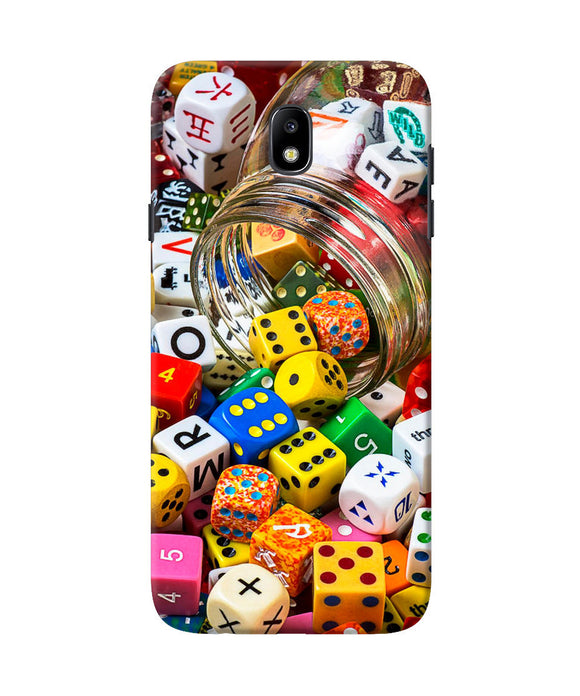Colorful Dice Samsung J7 Pro Back Cover