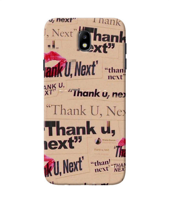 Thank You Next Samsung J7 Pro Back Cover