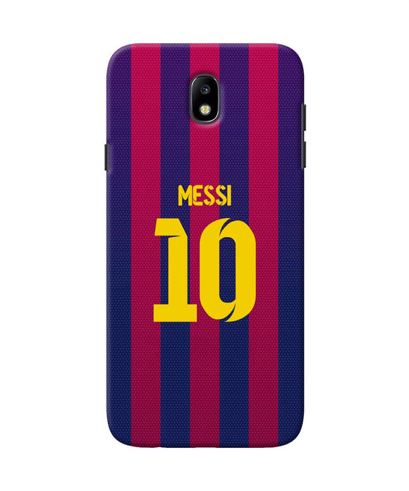 Messi 10 Tshirt Samsung J7 Pro Back Cover