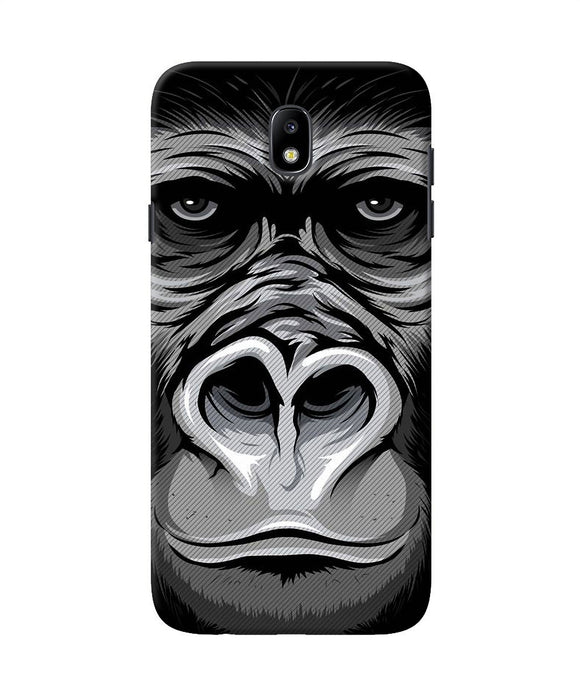 Black Chimpanzee Samsung J7 Pro Back Cover