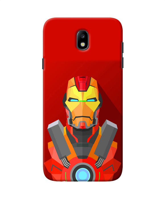 Ironman Print Samsung J7 Pro Back Cover