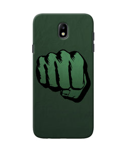 Hulk Smash Logo Samsung J7 Pro Back Cover