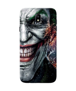 Joker Half Face Samsung J7 Pro Back Cover