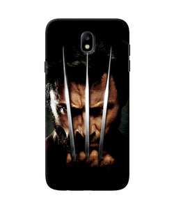 Wolverine Poster Samsung J7 Pro Back Cover