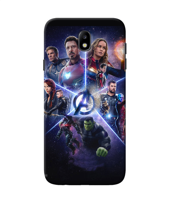 Avengers Super Hero Poster Samsung J7 Pro Back Cover