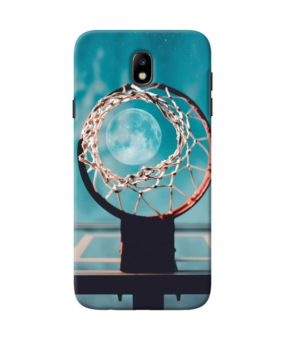 Basket Ball Moon Samsung J7 Pro Back Cover