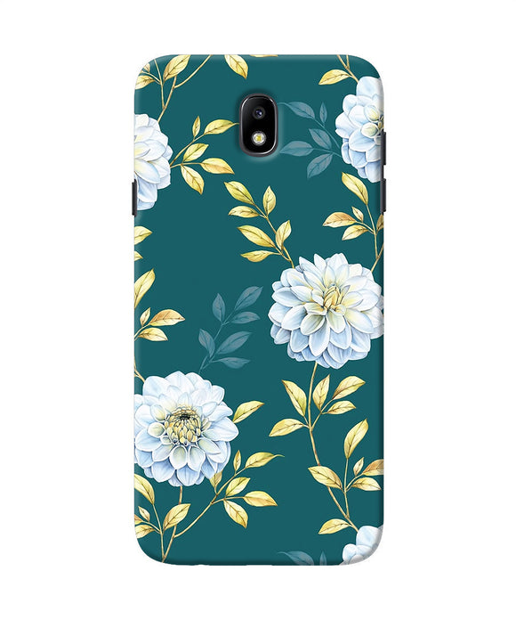 Flower Canvas Samsung J7 Pro Back Cover