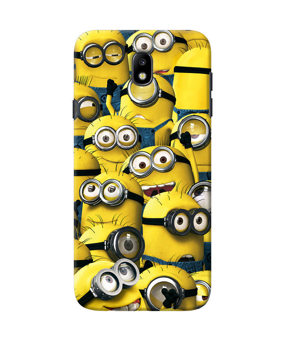 Minions Crowd Samsung J7 Pro Back Cover