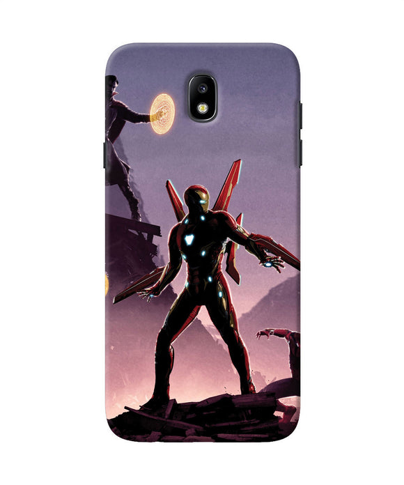 Ironman On Planet Samsung J7 Pro Back Cover
