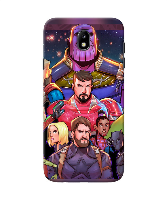 Avengers Animate Samsung J7 Pro Back Cover