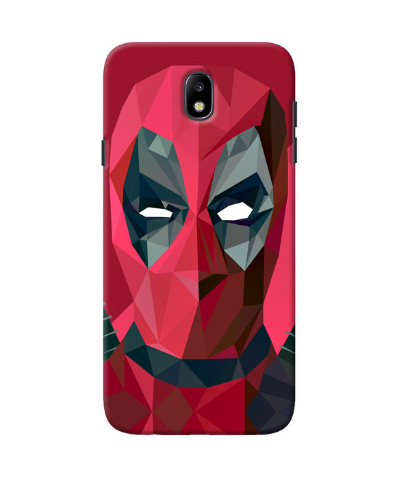 Abstract Deadpool Full Mask Samsung J7 Pro Back Cover