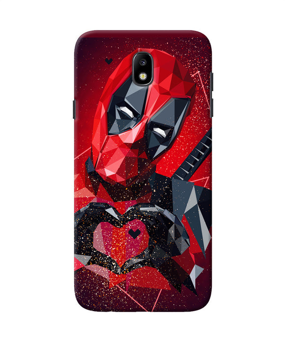 Deadpool Love Samsung J7 Pro Back Cover