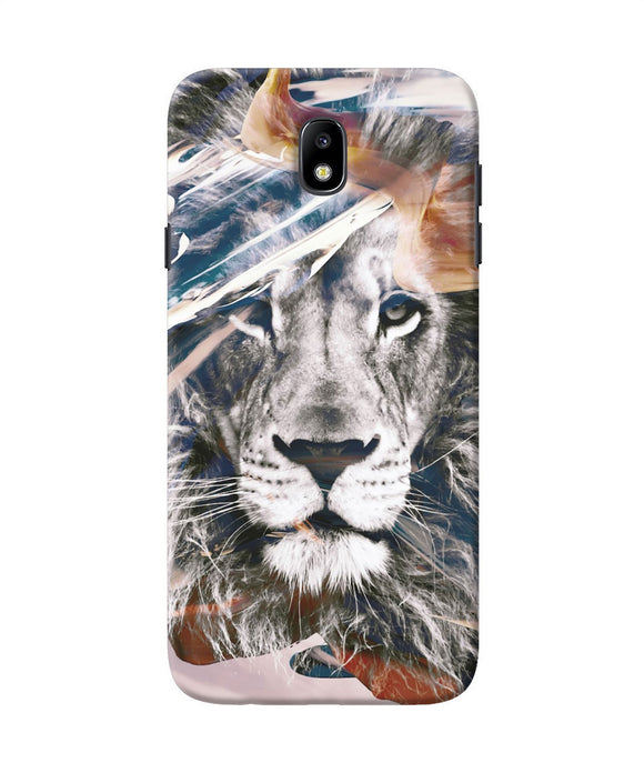 Lion Poster Samsung J7 Pro Back Cover