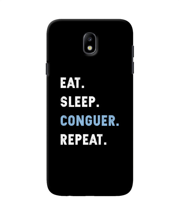 Eat Sleep Quote Samsung J7 Pro Back Cover
