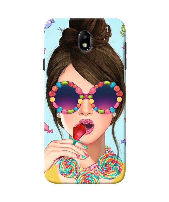 Fashion Girl Samsung J7 Pro Back Cover