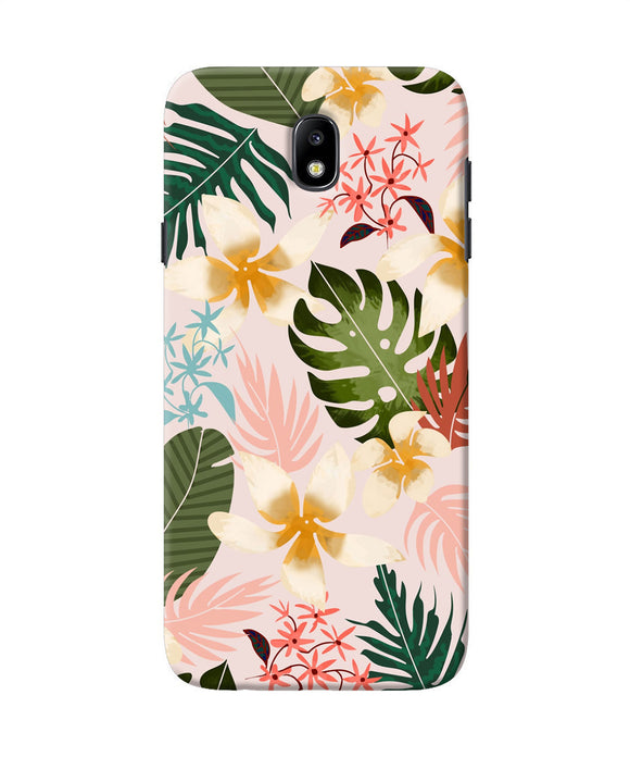 Leaf Print Samsung J7 Pro Back Cover