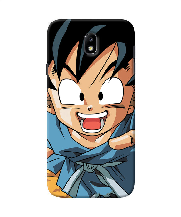 Goku Z Character Samsung J7 Pro Back Cover