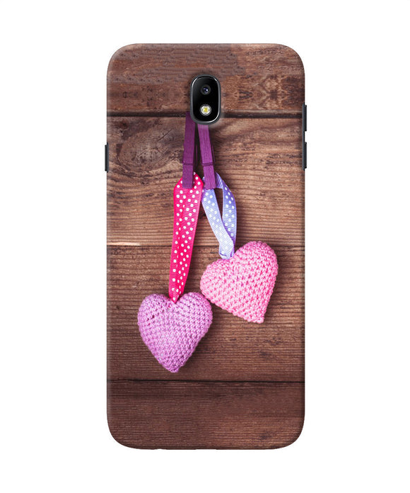 Two Gift Hearts Samsung J7 Pro Back Cover