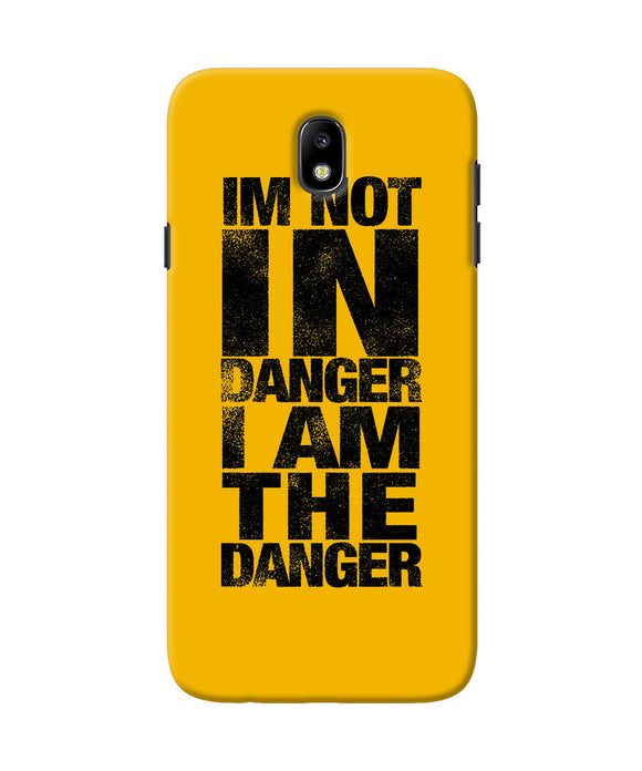 Im Not In Danger Quote Samsung J7 Pro Back Cover