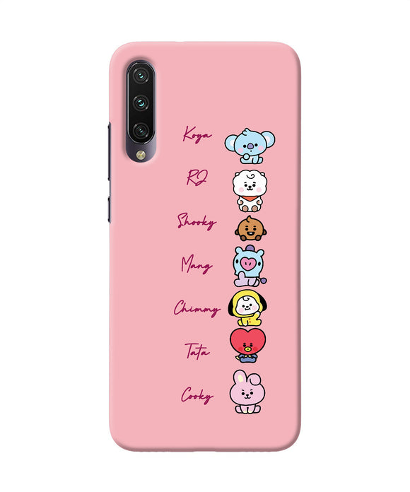 BTS names Mi A3 Back Cover