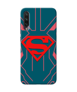 Superman Techno Mi A3 Real 4D Back Cover