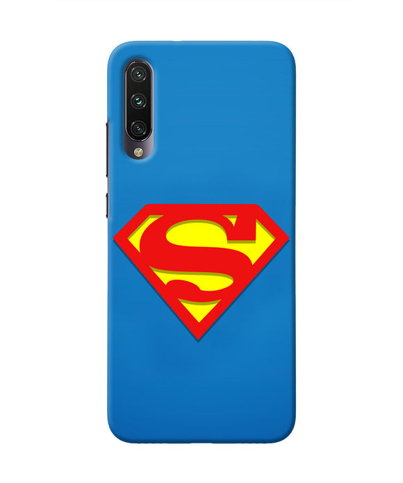 Superman Blue Mi A3 Real 4D Back Cover