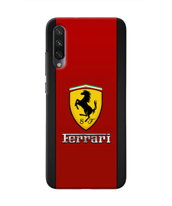 Ferrari Abstract Maroon Mi A3 Real 4D Back Cover