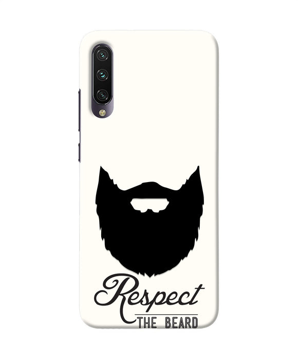 Respect the Beard Mi A3 Real 4D Back Cover