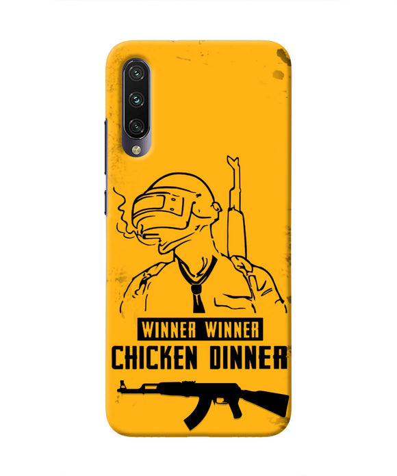 PUBG Chicken Dinner Mi A3 Real 4D Back Cover