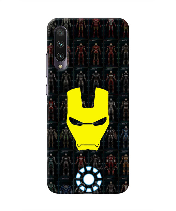 Iron Man Suit Mi A3 Real 4D Back Cover