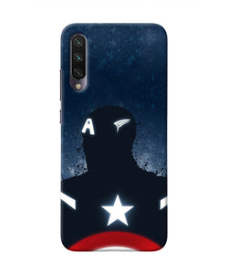 Captain america Shield Mi A3 Real 4D Back Cover