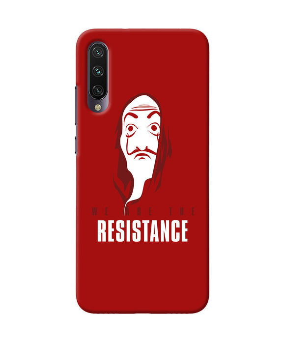 Money Heist Resistance Quote Mi A3 Back Cover